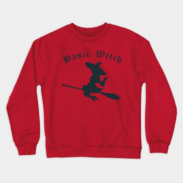 Basic Witch Crewneck Sweatshirt by n23tees